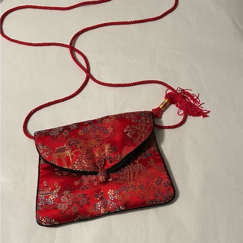 Authentic Chinese evening shoulder bag